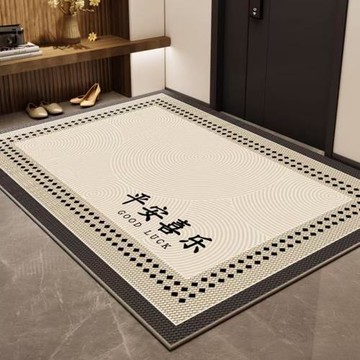 高級夏季入戶門地毯腳墊進門地墊家用門口玄關防滑耐臟打理室內