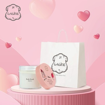 【Laline】白雪公主身體磨砂膏 240ml｜Disney系列｜情人節禮｜限量禮物｜生日禮｜死海鹽深層淨化溫和去角質｜恢復肌膚的光澤。