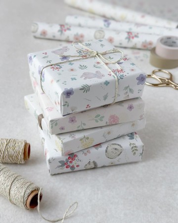 和煦微風與兔子 | A4 設計紙