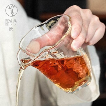 【茶品名】🍵公道杯 過濾 分茶器落笙玻璃公道杯加厚分茶器公杯日式耐熱茶海水晶高檔家用茶具配件