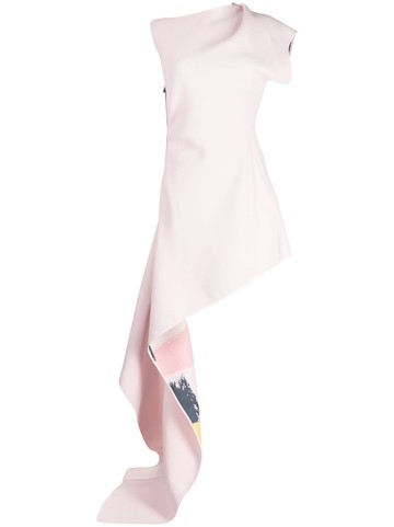 Maticevski - Indicative Cut Away dress - women - Polyester - 10 - Pink