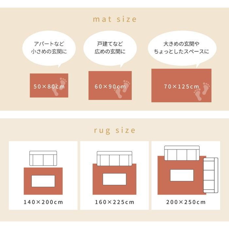 玄関マット ウィルトン織 トルコ製 RAKKAS ラッカス ヴィフ 約50X80cm