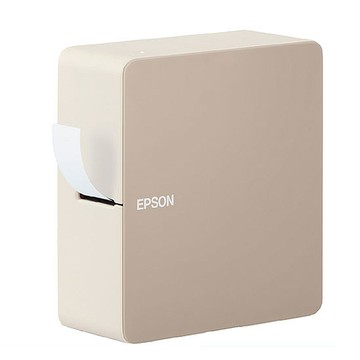 EPSON 【登錄升三年保固-任選標籤帶5捲】 LW-C610 智慧藍牙奶茶色標籤機
