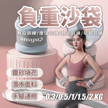 【負重沙袋】綁腿沙包 0.3kg-2kg 手腕沙包 潛水布料 健身負重 居家運動 舞蹈訓練 慢跑阻力 核心肌力訓練