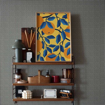 大吉大利 - 新年開運橘子掛畫/餐桌掛畫/吉祥如意裝飾畫/新年佈置