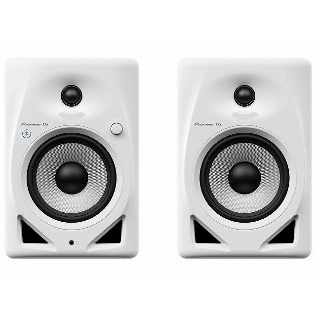 Pioneer DJ DM-50D-BT-W Bluetooth機能搭載 インチ アクティブ モニタースピーカー (White) (ペア)