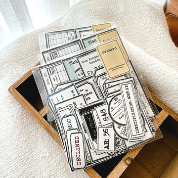 手帳標籤貼紙組