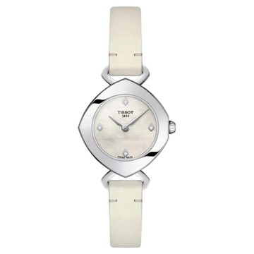 TISSOT 天梭 Femini-T 女錶 23mm  白色
