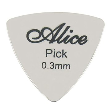 Alice 不鏽鋼 大三角型 Pick 0.3mm