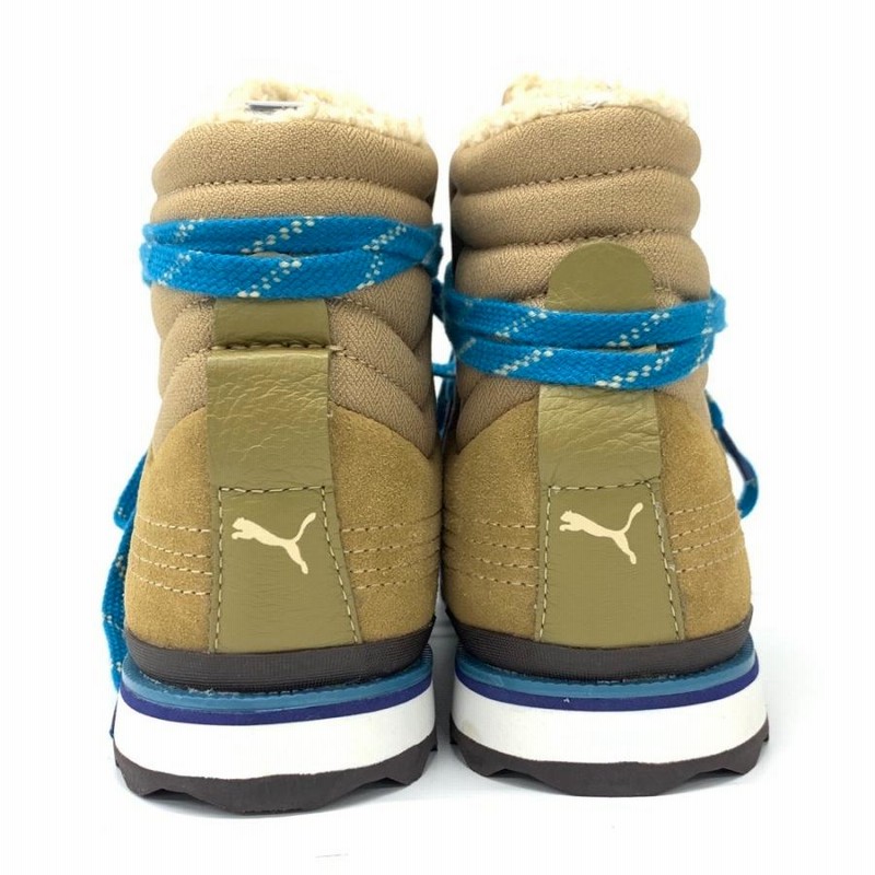 PUMA プーマ スニーカー CLUB 5V5 WHITE CHESTNUT BROWN GOLD
