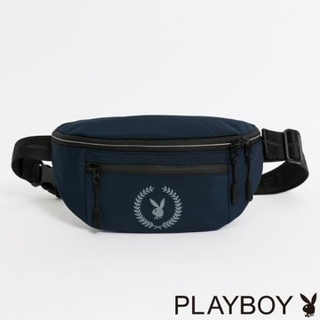 PLAYBOY - 單肩背包 Spirt系列 - 藍色