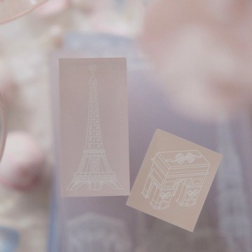 星之聲 古典亞克力印章 迷你印章套組