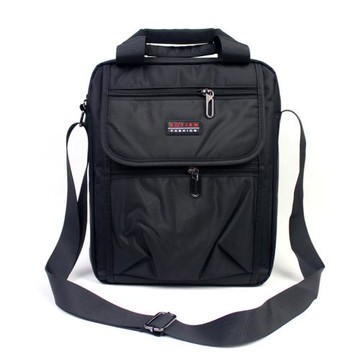 2025新款男士防水尼龍牛津帆布商務休閑包單肩斜跨背包手提公文包