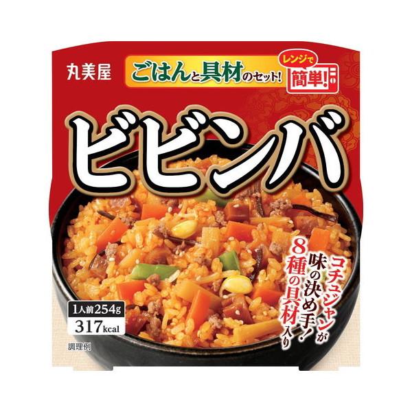 丸美屋食品工業 丸美屋 ビビンバ ごはん付き カップ 254g x6 メーカー直送