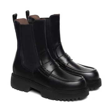 NEROGIARDINI GUANTO BOOTIES BLACK 黑色女款鞋子