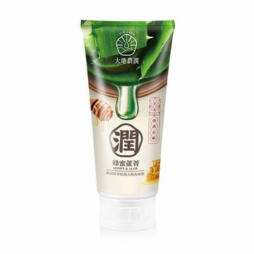 大地農潤 極潤蜂蜜蘆薈保濕水潤洗顏霜100ml