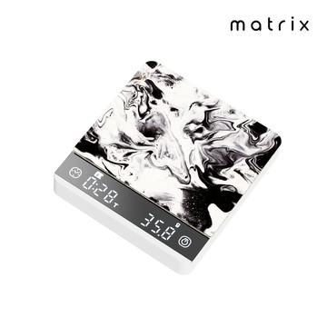 【Matrix】S3 MetaI 手沖義式口袋金屬咖啡電子秤-白