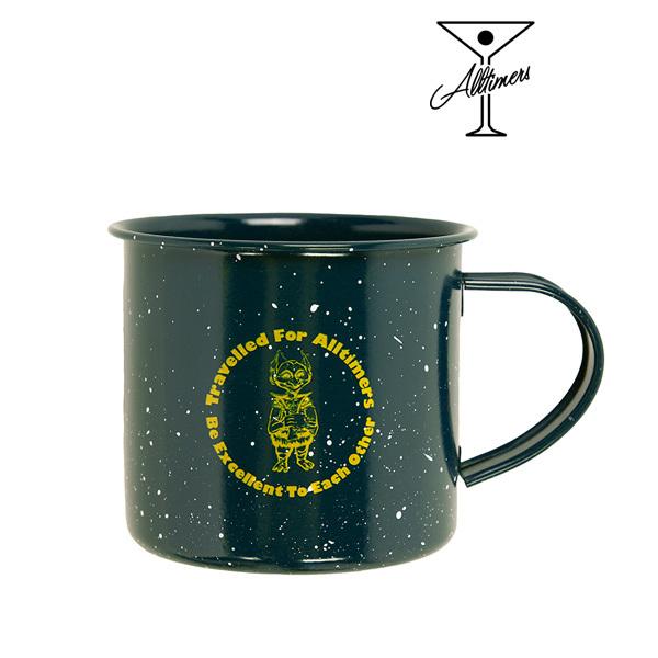 ALLTIMERS マグカップ オールタイマーズ ALLTIMERS  TIN CAMPING MUG（GREEN）