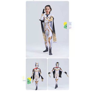 圣誕節演出服裝卡爾蜜拉奧特曼衣服女童女孩套裝卡蜜拉兒童連體衣