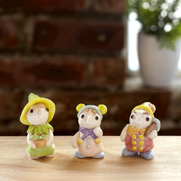 手工陶作－ 性格小矮人