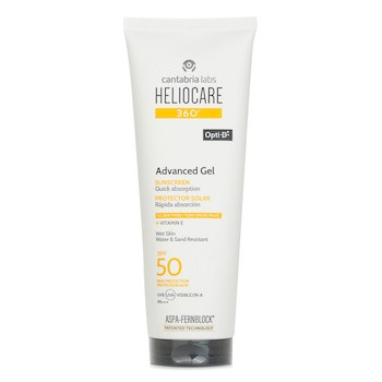 Heliocare by Cantabria Labs 荷麗可 Heliocare 高級凝膠 SPF 50 250ml-臉部防曬及古銅粉