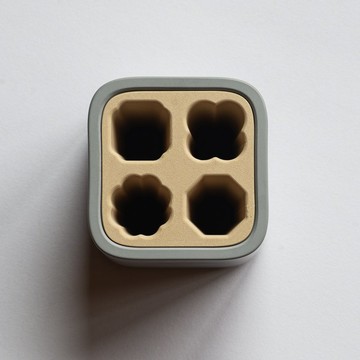 綠豆糕 高筒收納座_水泥收納座/糕餅造型/清水模與霧砂2款式可選