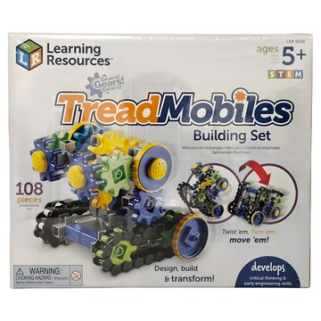 Learning Resources 百變履帶工程車組 108個零件 STEM玩具 5歲+  Multicolor  1組