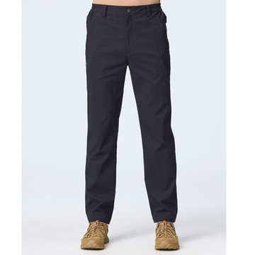 【WILDLAND荒野】男彈性solid point山系立裁褲墨灰色