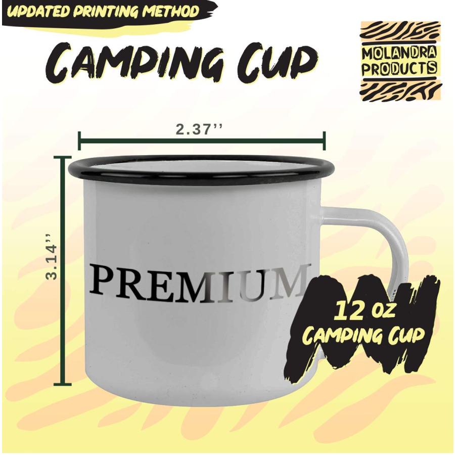 got sa id 12oz Camping Mug Stainless Steel, Black