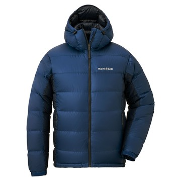 【【蘋果戶外】】mont-bell 1101407 藍 BL【800FP】男 Alpine Down Parka 超輕羽絨外套 輕量羽絨外套