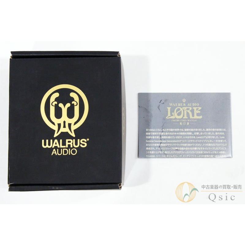 [極美品] Walrus Audio Lore Reverse Soundscape Generator [WJ219]