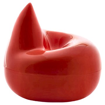 Propaganda POO CONTAINER 黃金寶盒 造型收納盒 尺寸: 12 x 12 x 11.8 cm  橘色  1個