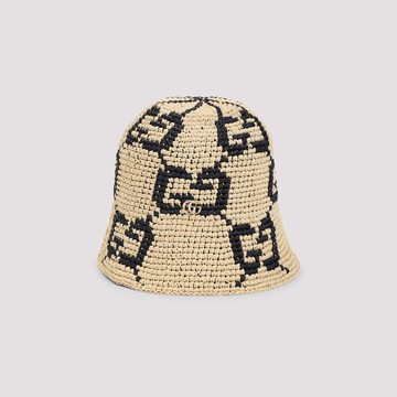 Gucci Gg Raffia Hat