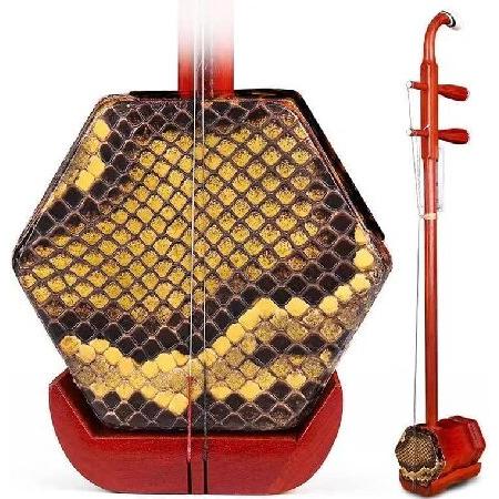 LANDTOM Rosewood Erhu Chinese 2-string Violin Fiddle Musical Instrument   Free Accessories