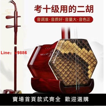 【台灣公司 超低價】蘇州二胡樂器紫檀紅檀紅木二胡高檔高音質大音量專業演奏廠家直銷