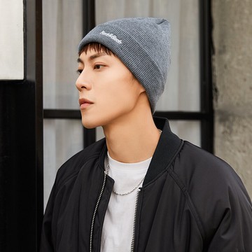 帽子男冬天潮韓版青年春秋套頭毛線帽男針織帽秋冬季保暖包頭冷帽