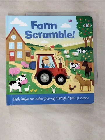 【書寶二手書T2／少年童書_UND】Farm Scramble! (Push and Play)(場景遊戲書)_Imagine That; Jenny Copper; Lindsey Sagar
