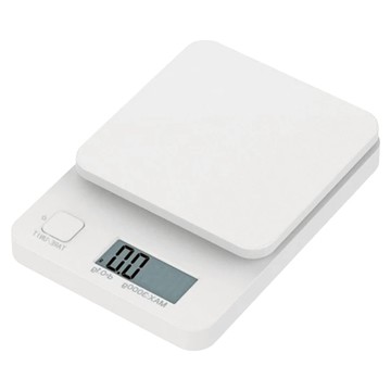 AHOYE 日本極簡廚房料理電子秤/料理秤/食物秤/烘焙秤  3kg  白色  p01_05243719