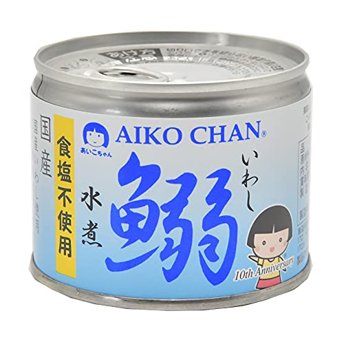 伊藤食品 あいこちゃん鰯水煮 食塩不使用 190g 4個