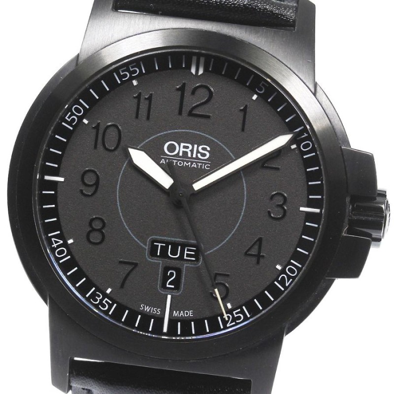 オリス ORIS 7641-47 BC３ アドバンスド デイデイト 自動巻き メンズ ...