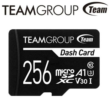 Team 十銓 256GB Dash microSDXC U3 A1 V30 記憶卡