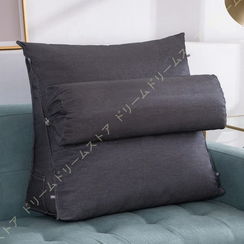 背もたれ クッション ベッド 三角 背もたれクッション 読書 テレビ枕 座椅子 三角枕 足置きクッション 読書用クッション 傾斜 座布団 北欧風 冷感 うつぶせ 通販 Lineポイント最大get Lineショッピング