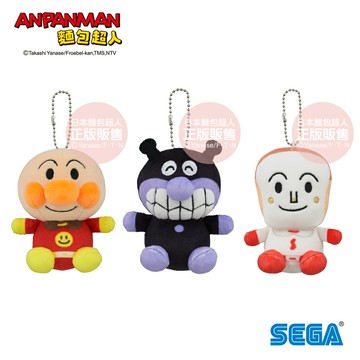【正版公司貨】ANPANMAN 麵包超人-QQ棉花糖小偶(麵包超人、細菌人任選/高約9.5cm)-快速出貨