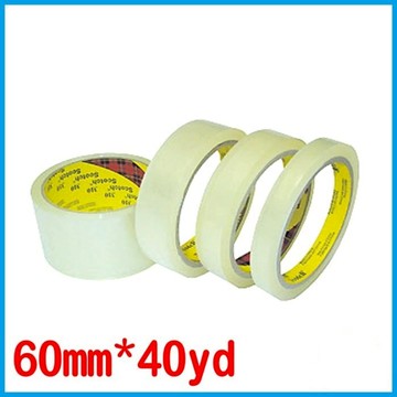 3M OPP封箱膠帶 透明膠帶 (60mm × 40yd) (單入)