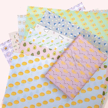 // A3 10張組合 // 10種食物包裝紙