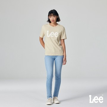 Lee 女款 409 中腰修身小直筒牛仔褲 淺藍洗水｜Modern/Jade Fusion