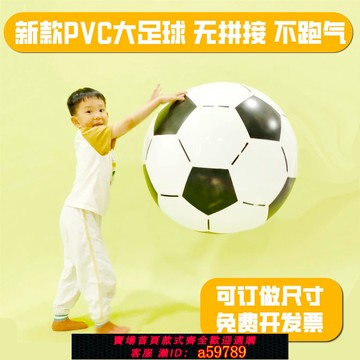 【全網低價 可打統編】戶外PVC瑜伽充氣超大足球幼兒童校園親子活動拍攝道具團建沙灘球