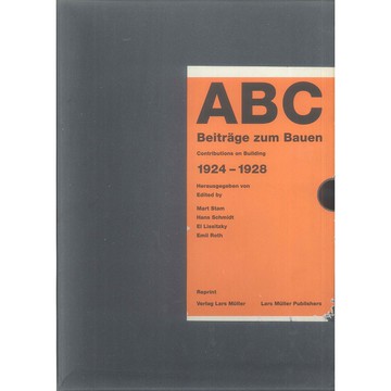 ABC: Contributions On Building 1924 - 1928 -9783906700632 絕版英文設計書 [建築人設計人的店-上博圖書]