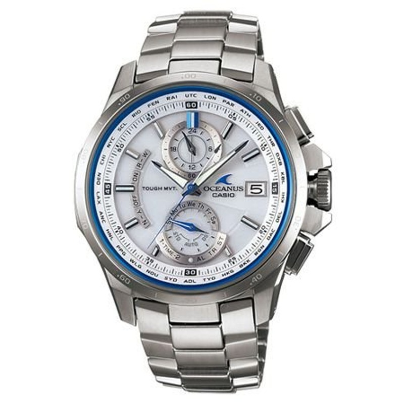 CASIO カシオ 腕時計 OCEANUS オシアナス OCW-T1000-7AJF ホワイト ...