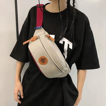 🔥新款🔥斜挎包男女百搭單肩小背包輕便簡約胸包百搭手機小挎包運動腰包女多功能腰包 男女通用腰包 多口袋工作腰包 HK3I